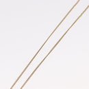 CHANEL COCO Mark Reversible Necklace Metal Gold Tone CC Auth mr1576-13