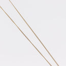 CHANEL COCO Mark Reversible Necklace Metal Gold Tone CC Auth mr1576-5