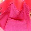 LOUIS VUITTON Monogram Vernis Fluo Reade PM Hand Bag Red M91903 LV Auth mr1578-18