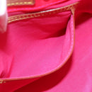 LOUIS VUITTON Monogram Vernis Fluo Reade PM Hand Bag Red M91903 LV Auth mr1578-19