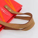 LOUIS VUITTON Monogram Vernis Fluo Reade PM Hand Bag Red M91903 LV Auth mr1578-7