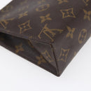 LOUIS VUITTON Monogram Poche Toilette 19 Pouch M47544 LV Auth mr1582-16