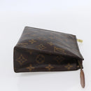 LOUIS VUITTON Monogram Poche Toilette 19 Pouch M47544 LV Auth mr1582-4