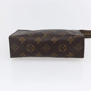 LOUIS VUITTON Monogram Poche Toilette 19 Pouch M47544 LV Auth mr1582-6