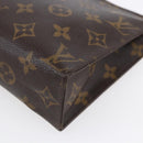 LOUIS VUITTON Monogram Poche Toilette 19 Pouch M47544 LV Auth mr1582-7