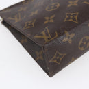 LOUIS VUITTON Monogram Poche Toilette 19 Pouch M47544 LV Auth mr1582-14