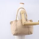 GUCCI GG Canvas Guccissima Tote Bag Leather Gold Beige pink 197953 Auth mr1583-19