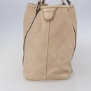 GUCCI GG Canvas Guccissima Tote Bag Leather Gold Beige pink 197953 Auth mr1583-5