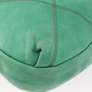 LOEWE Shoulder Bag Leather Green Auth mr1587-13