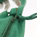 LOEWE Shoulder Bag Leather Green Auth mr1587-14