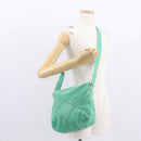 LOEWE Shoulder Bag Leather Green Auth mr1587-21