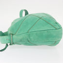 LOEWE Shoulder Bag Leather Green Auth mr1587-5