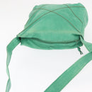 LOEWE Shoulder Bag Leather Green Auth mr1587-6