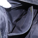 CHANEL New Travel Line Hand Bag Nylon Black Gold CC Auth mr1588-22