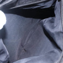 CHANEL New Travel Line Hand Bag Nylon Black Gold CC Auth mr1588-24