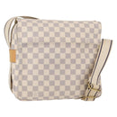 LOUIS VUITTON Damier Azur Naviglio Shoulder Bag N51189 LV Auth mr1589-1