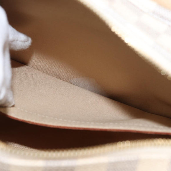 LOUIS VUITTON Damier Azur Naviglio Shoulder Bag N51189 LV Auth mr1589