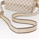 LOUIS VUITTON Damier Azur Naviglio Shoulder Bag N51189 LV Auth mr1589-7