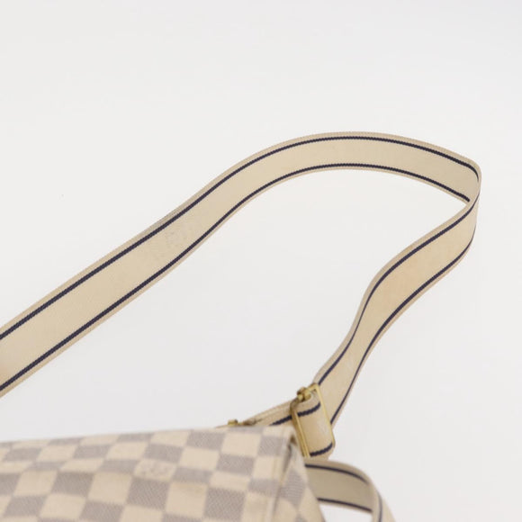 LOUIS VUITTON Damier Azur Naviglio Shoulder Bag N51189 LV Auth mr1589
