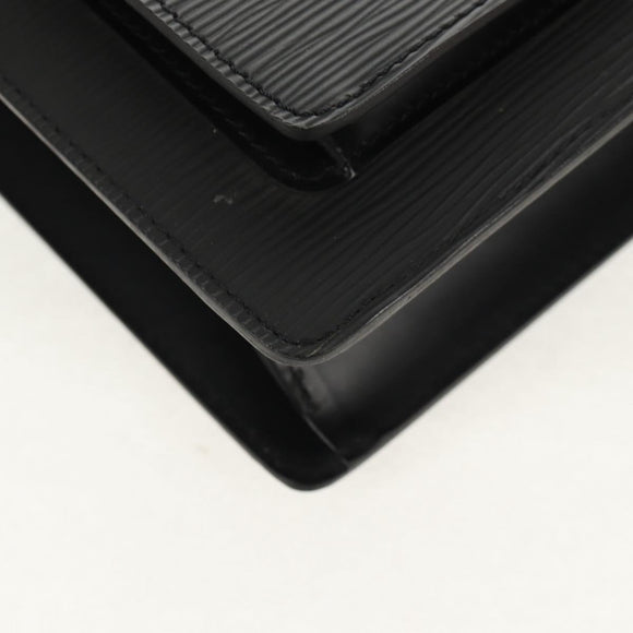 LOUIS VUITTON Epi Monceau 28 Hand Bag Black M52122 LV Auth mr1592A