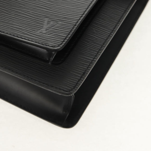 LOUIS VUITTON Epi Monceau 28 Hand Bag Black M52122 LV Auth mr1592A