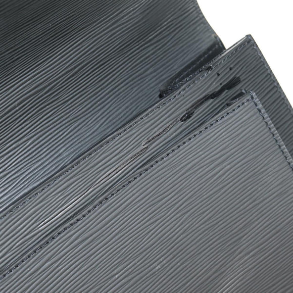 LOUIS VUITTON Epi Monceau 28 Hand Bag Black M52122 LV Auth mr1592A