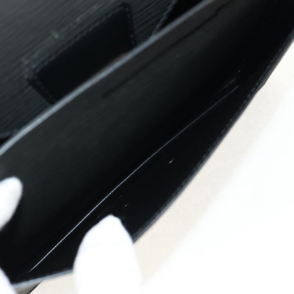 LOUIS VUITTON Epi Monceau 28 Hand Bag Black M52122 LV Auth mr1592A