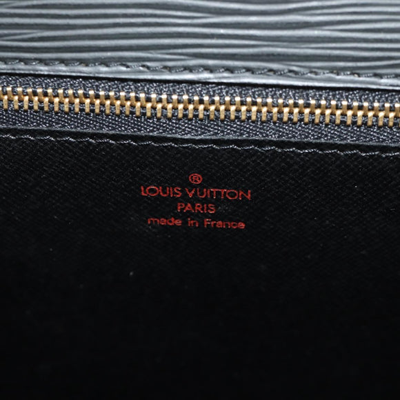 LOUIS VUITTON Epi Monceau 28 Hand Bag Black M52122 LV Auth mr1592A