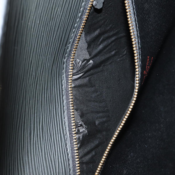 LOUIS VUITTON Epi Monceau 28 Hand Bag Black M52122 LV Auth mr1592A