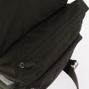 PRADA Shoulder Bag Nylon Khaki Silver Auth mr1593-19