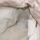 CHANEL New Travel Line Tote Bag Nylon Beige Gold CC Auth mr1594-18