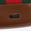 GUCCI GG Canvas Web Sherry Line special edition Hand Bag Beige Gold Auth mr1598-15