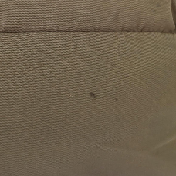 PRADA Shoulder Bag Nylon Khaki Silver Auth mr1600