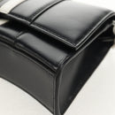 BALENCIAGA Adidas collaboration Chain Bag Leather Black 656050 Auth mr1601M-16