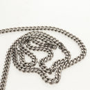 BALENCIAGA Adidas collaboration Chain Bag Leather Black 656050 Auth mr1601M-15