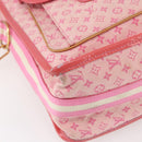 LOUIS VUITTON Monogram Mini Sac Marie Kate 48h Bag Pink M92932 LV Auth mr1603-10