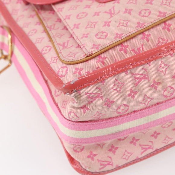 LOUIS VUITTON Monogram Mini Sac Marie Kate 48h Bag Pink M92932 LV Auth mr1603
