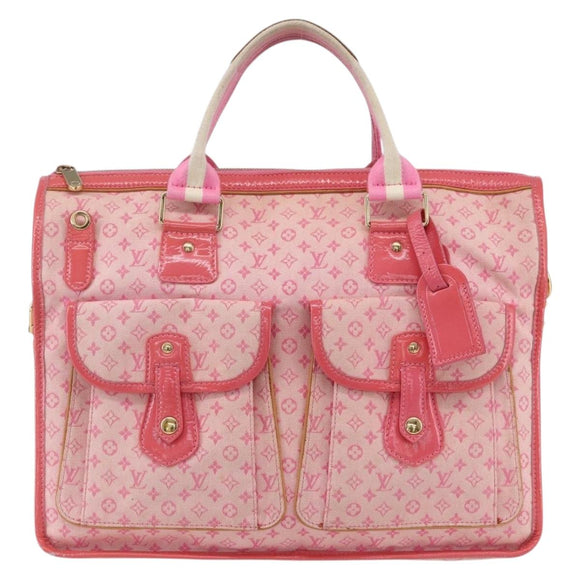 LOUIS VUITTON Monogram Mini Sac Marie Kate 48h Bag Pink M92932 LV Auth mr1603