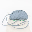 BOTTEGA VENETA INTRECCIATO Mini The Pouch Leather Light Blue Auth mr1604-12