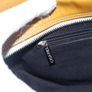 CHANEL Chain Shoulder Bag Patent leather Yellow Silver CC Auth mr1607-16