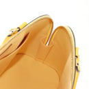 LOUIS VUITTON Monogram Vernis Alma PM Bag Yellow Citrin M90101 LV Auth mr1608A-22