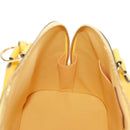 LOUIS VUITTON Monogram Vernis Alma PM Bag Yellow Citrin M90101 LV Auth mr1608A-23
