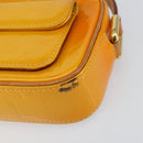 LOUIS VUITTON Monogram Vernis Christy MM Shoulder Bag Jaune M91108 Auth mr1610-9