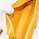 LOUIS VUITTON Monogram Vernis Christy MM Shoulder Bag Jaune M91108 Auth mr1610-11