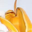 LOUIS VUITTON Monogram Vernis Christy MM Shoulder Bag Jaune M91108 Auth mr1610-19