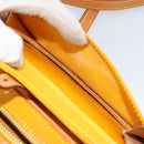 LOUIS VUITTON Monogram Vernis Christy MM Shoulder Bag Jaune M91108 Auth mr1610-22