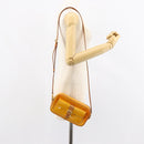 LOUIS VUITTON Monogram Vernis Christy MM Shoulder Bag Jaune M91108 Auth mr1610-23