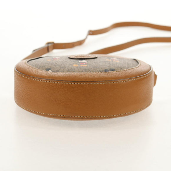 GUCCI Micro GG Supreme Disney Collaboration Bag PVC Beige 603938 Auth mr1612A