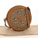 GUCCI Micro GG Supreme Disney Collaboration Bag PVC Beige 603938 Auth mr1612SAM-12