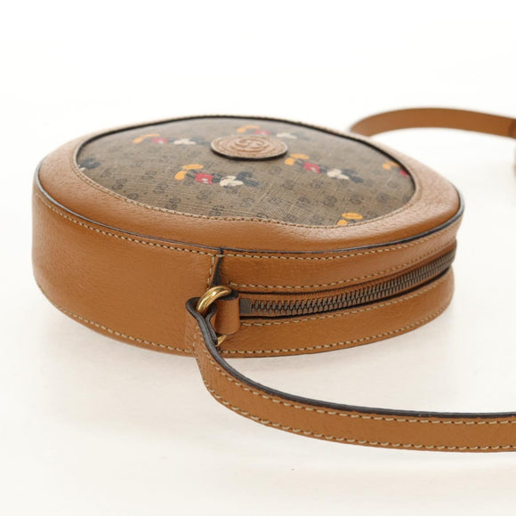 GUCCI Micro GG Supreme Disney Collaboration Bag PVC Beige 603938 Auth mr1612A